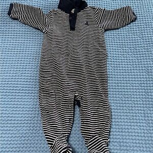 Baby Gap velvet onsie